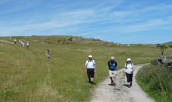 Arnside2018 1 GoingDownshillNearUlverston