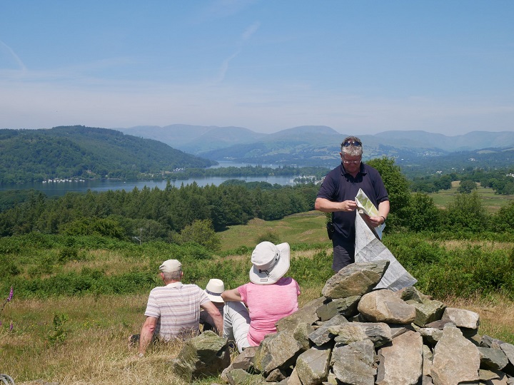 Arnside2018 3 AtRichardsSeatOverlookingWindermere