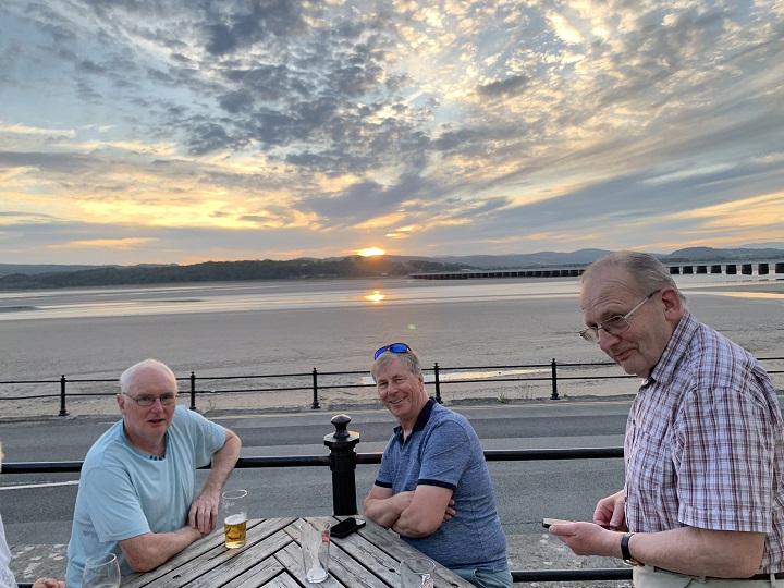 Arnside2023 10 MikeOnArrivalDay