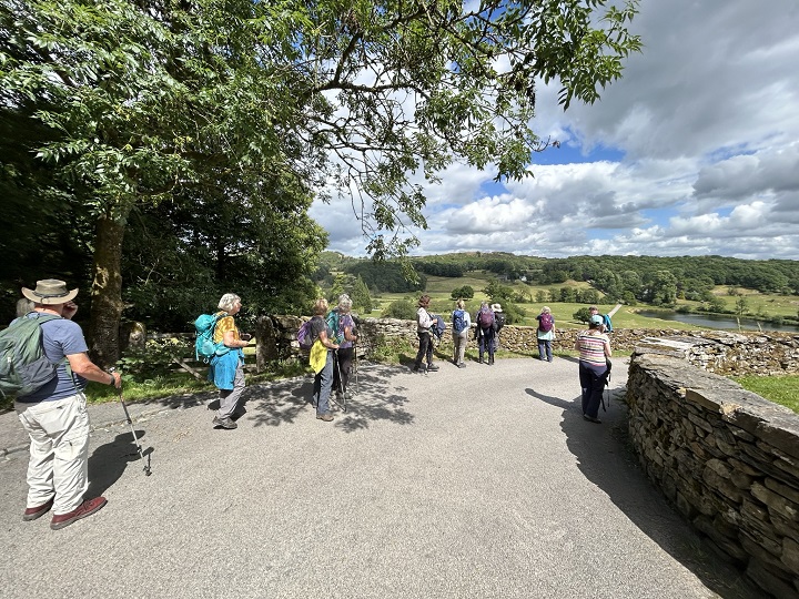 Arnside2023 3 WalkingInTheSunshine