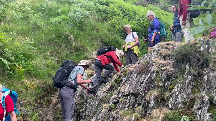 Arnside2023 6 DifficultDescent