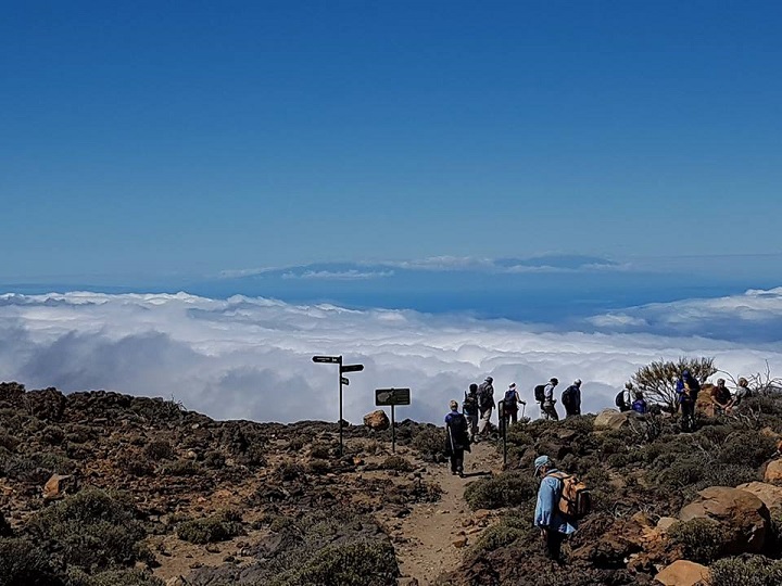 Tenerife2018 3 TeideAboveTheClouds